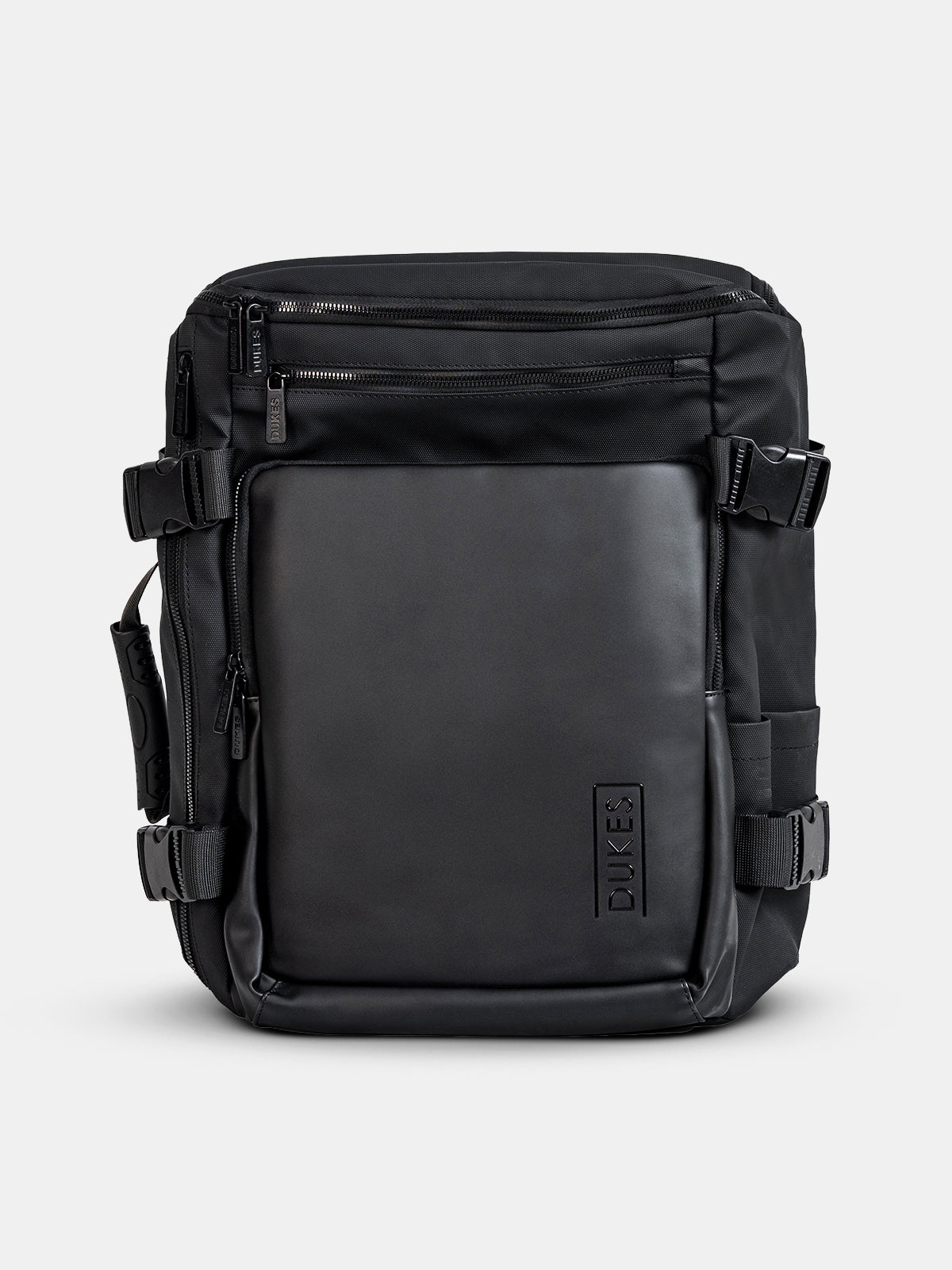 NOMAD modular strap system — converts from travel bag to briefcase in seconds