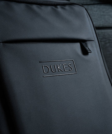 DUKES branded bag quality and materials — premium construction Pakistan